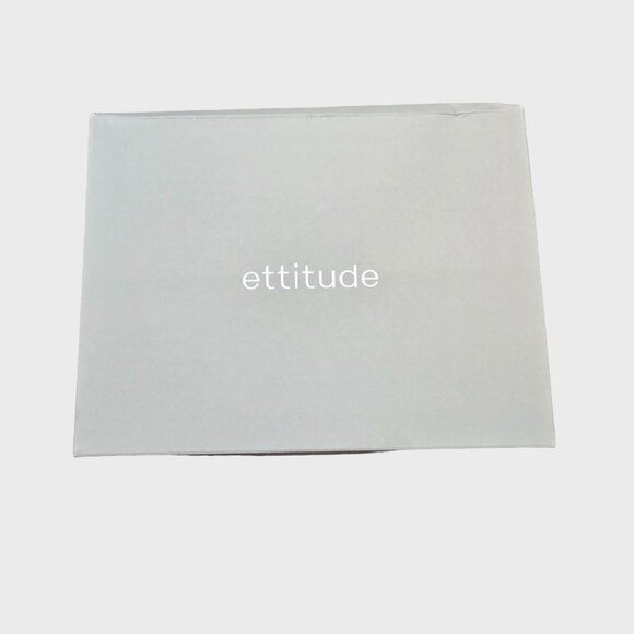 Ettitude Bamboo Sateen Slip Dress Oat Sustainable Quiet Luxury Minimalist NWT - Picture 5 of 10